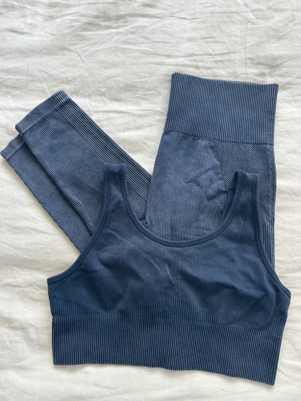JoyLab Ribbed Workout Set Medium